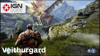 God of War  Veithurgard  Otr’s Imprisonment Walkthrough  Part 1 [upl. by Sorci]