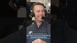 Felger Asks Matt Ryan About Super Bowl Loss to Patriots [upl. by Asyram799]