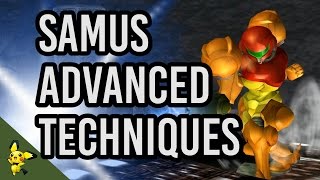 Samus Advanced Techniques  Super Smash Bros Melee [upl. by Oinota405]