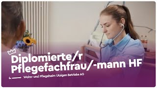 Von der FaGe zur dipl Pflegefachfrau HF  Lehrstellenvideo  Yousty [upl. by Meenen192]