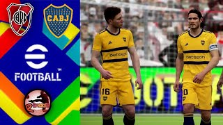 eFootball 2025  Derby Argentinos River Plate vs Boca Juniors [upl. by Forland120]