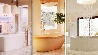 3 Interior Designers Transform The Same Luxury Bathroom  Space Savers  Architectural Digest [upl. by Shaver]