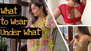 Summer Bra Try On Haul  What to Wear under Backless Plunge Neck Halter tops  Zivame [upl. by Bubalo]