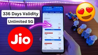 Best Jio Unlimited 5G Plan After Price Hike 🤫  Jio 2545 Plan 336 Days Validity Unlimited 5G Data 😍 [upl. by Razal453]