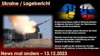 Russische Armee auf Vormarsch bei Marinka Vesele Bachmut Avdijewka Novomykhalivka und Robotyne [upl. by Wager]