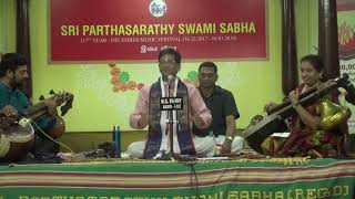 Neyveli Santhanagopalan  Lec dem l Sri Parthasarathy Swami Sabha l Part 1 [upl. by Begga]