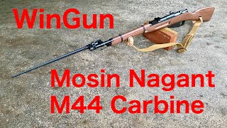 WinGun Mosin Nagant airsoft モシンナガンカービン [upl. by Ardnekal780]