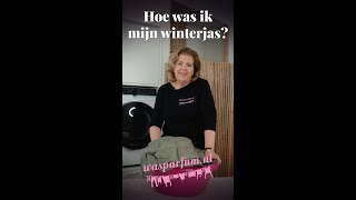 Winterjas wassen met Wasmiddel en Wasparfum  Wastips van Diana shorts wasparfum wassen [upl. by Adniralc]