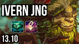 IVERN vs NIDA JNG  5017 Rank 3 Ivern 15M mastery  KR Master  1310 [upl. by Calv]