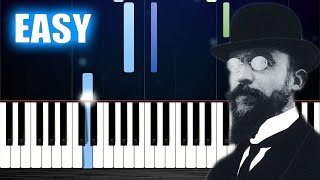 Erik Satie  Gymnopédie No 1  EASY Piano Tutorial [upl. by Enecnarf244]