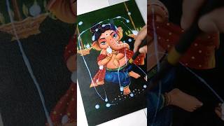 How To Apply Varnish On Paintings acrylicpainting art acrylic shorts [upl. by Medea]