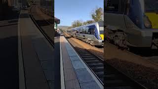 Belfast  TransLink Train Pulling In To The Station [upl. by Tharp]