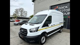 Ford Transit L3H3 130ps RWD Utility Workshop Civils AirCon Tow bar Metal Racking 3Ton Towing [upl. by Toback783]