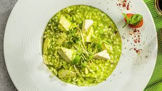 TOFU NATURALNE Risotto z zielonym groszkiem [upl. by Hannej]