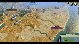 CIV 5 ai battle Ethiopias stand [upl. by Naesad]