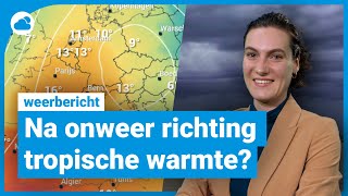 Weerbericht komende dagen richting de 30 graden [upl. by Cal]