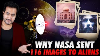 Why NASA sent TAJ MAHAL and 116 IMAGES to ALIENS  Golden Record Secret Finally Revealed [upl. by Simonette]