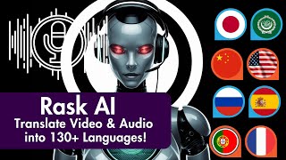 How To Translate Any Video into Any Language For FREE  Rask AI Demo 12  AI Translator Tool [upl. by Aihtyc]