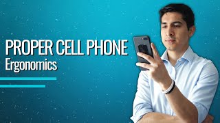 Cell Phone Causing You Tech Neck   Proper Ergonomics For Cell Phone Use Reading amp Writing [upl. by Ellette472]