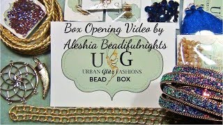 Urban Glitz Fashions Bead Box  Rockstar Box [upl. by Sivad]