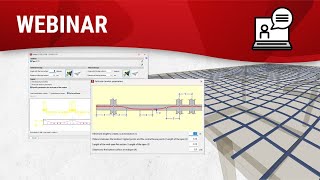 WEBINAR  Dimensionnement de dalles précontraintes par posttension pour les bâtiments avec CYPECAD [upl. by Etnoel980]