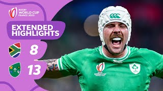 Ireland stun the World Champions  South Africa v Ireland  Rugby World Cup 2023 Extended Highlights [upl. by Fortna]