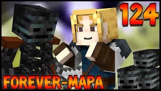 AS TRÊS CABEÇAS  Forever Mapa 124  Minecraft 18 [upl. by Linsk]