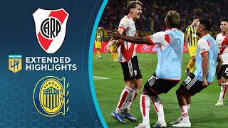 River Plate v Rosario Central Extended Highlights  Argentina LPF  CBS Sports Golazo [upl. by Roye]