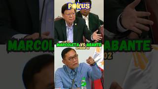 MARCOLETA VS ABANTE EPISODE 02 congress hearings philippines [upl. by Llewellyn]