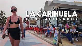 La Carihuela Torremolinos Spain Chill Afternoon April 2024 Update  Málaga 4K [upl. by Donnenfeld]