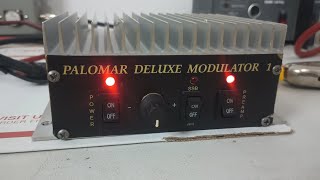 Palomar Deluxe Modulator 1 mobile amplifier [upl. by Enelak]