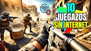 TOP 10 Mejores Juegos Sin INTERNET Offline Para ANDROID 2024 [upl. by Wexler50]