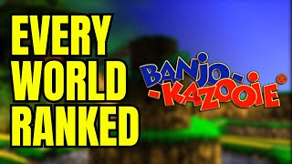 Every Banjo Kazooie World RANKED [upl. by Ednil926]