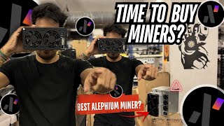 BEST Alephium miner to buy ALL MINERS COMPARED🔥 Crypto Mining India🚀bitcoinmining AL1 AL0 Alph [upl. by Ainoz]