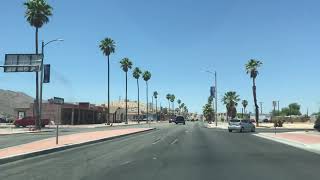 Twentynine Palms CA  Drive around Downtown Twentynine Palms [upl. by Enomal]