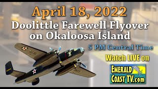 Doolittle Raiders Farewell Flyover Highlights  18 April 2022 [upl. by Nerek]