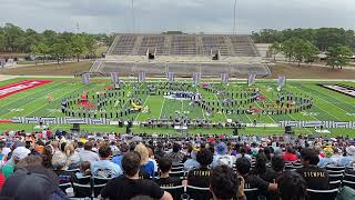 Tomball Memorial HS RBB Marching band  UIL Area competition 11224 Feast for the Eyes [upl. by Westley]