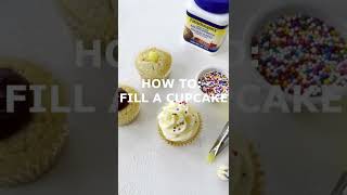 Two Ways to Fill a Cupcake [upl. by Akeyla]