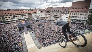 Nicholi Rogatkin goes full send with a 1440 at Red Bull District Ride 2017 [upl. by Woothen670]