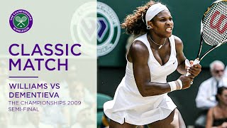 Serena Williams vs Elena Dementieva  Wimbledon 2009 Semifinal  Full Match [upl. by Esorrebma736]