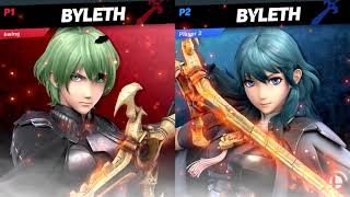 Super Smash Bros Ultimate  Byleth vs Professor Byleth [upl. by Heilner]