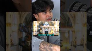 THE MYSTERY OF LORETTO CHAPEL 😱 mystery creepy shorts conspiracy [upl. by Nishom]