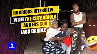 Hilarious interview with Alhaja Risi😂😂ThecuteAbiolaStudios And His Son Lasubandle [upl. by Fredericka340]