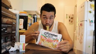 Maruchan Picante Chicken Noodle Review 🌶️🍗 [upl. by Liris28]