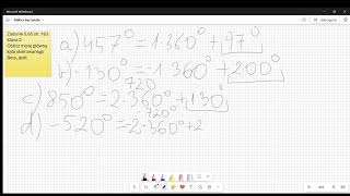 Zadanie 565 str 163 Klasa 2 Oblicz miarę główną kąta skierowanego beta jeśli a B457 [upl. by Darell]