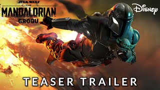 THE MANDALORIAN amp GROGU Teaser Trailer  Pedro Pascal  Disney [upl. by Yeliak]