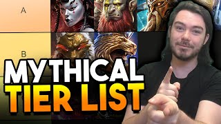 Mythical TIER LIST  These are THE BEST CHAMPIONS in the Game  Raid Shadow Legends [upl. by Ydollem]