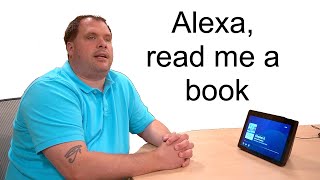 Amazon Echo Show  How to Read Books with Kindle and Audible [upl. by Allertse175]