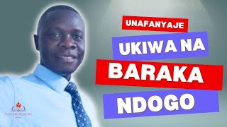 Unafanyaje Ukiwa na Baraka Ndogo [upl. by Lovmilla]