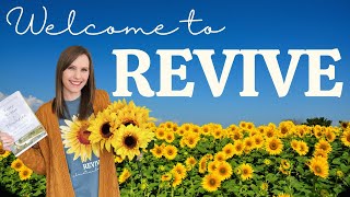 WELCOME TO REVIVE  I’m Starting a Christian Book Club 🌻 [upl. by Amek828]